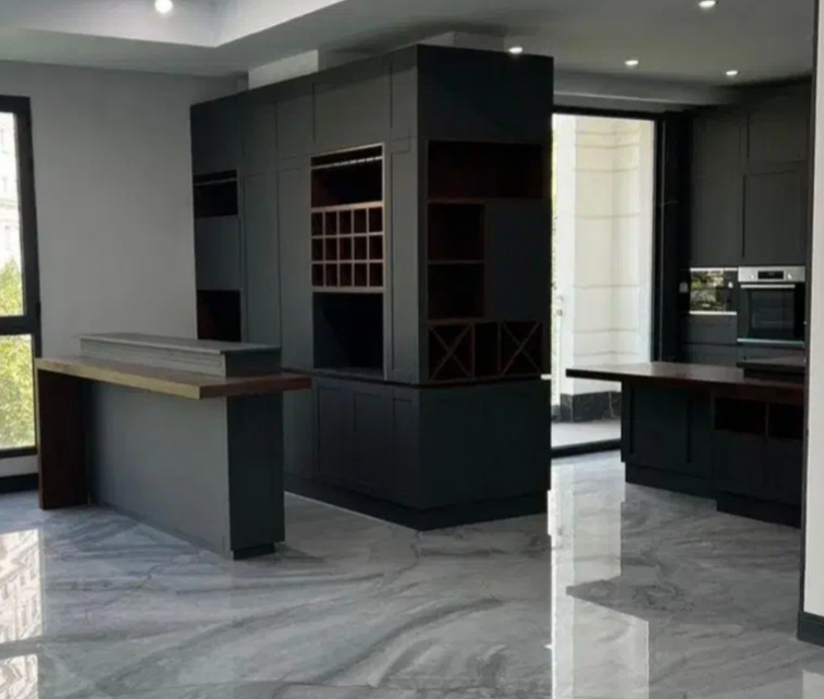 کابینت پاک چوب سوپرمات طراحی ژورنالی وجدید کدLk ۳۴۳