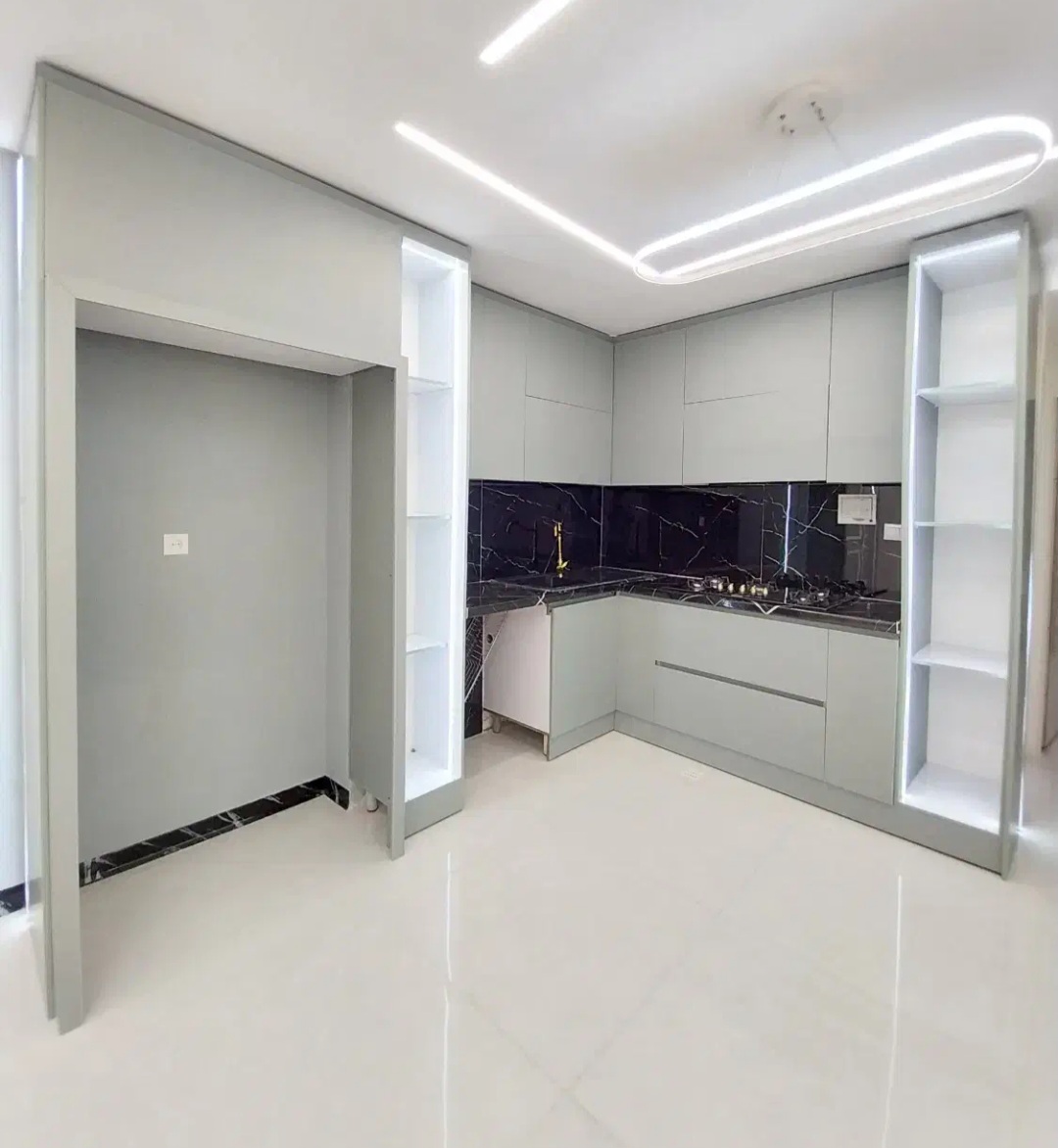کابینت سوپرمات مینیمال طوسی جدید کدoi ۳۶۰