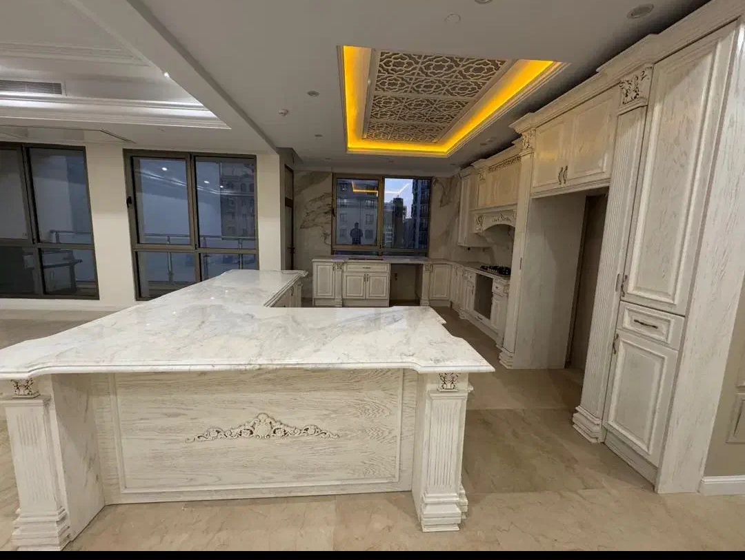 کابینت ممبران طرح چوب باجزیره وستون کدhg۴۱۹