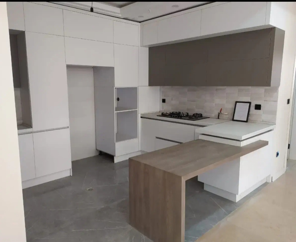 کابینت دوپله دورنگ پاک چوب کدDF ۴۲۲