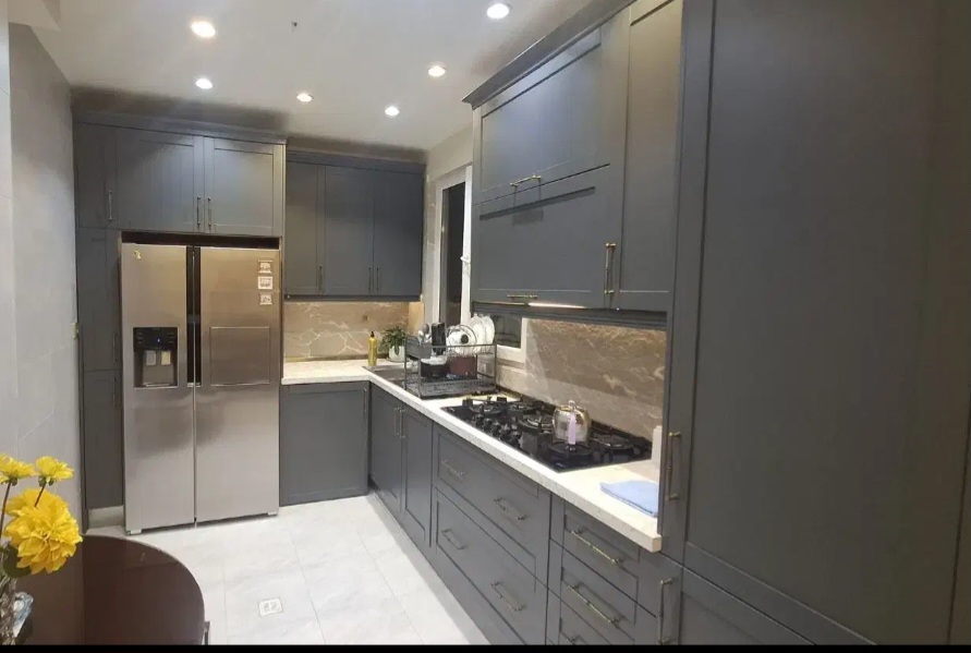 کابینت نیوکلاسیک قاب دار طوسی نقد واقساط کدM ۴۴۱