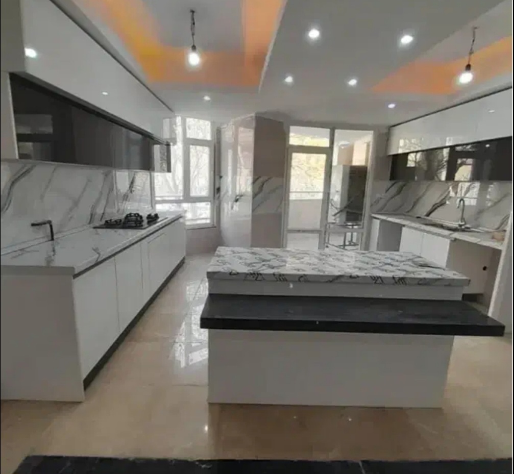 کابینت دوپله دورنگ پاک چوب در۴قسط کد ۴۸۳