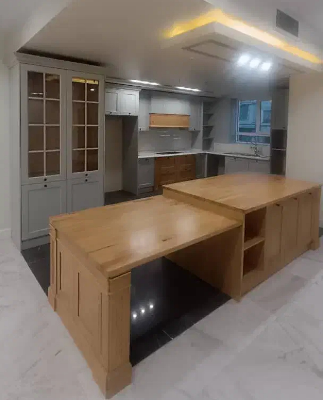 کابینت نیوکلاسیک طراحی جدید دررنگبندی در۴ قسط کد۴۹۸