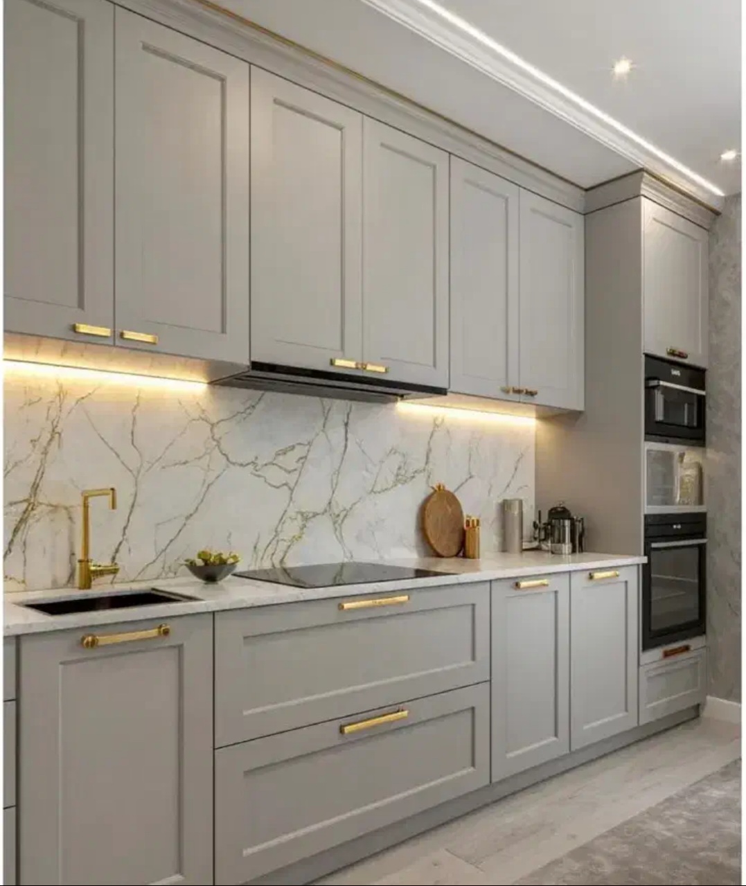 کابینت نئوکلاسیک سفارشی پلی اورتان و وکیوم کف قیمت بدون واسطه....