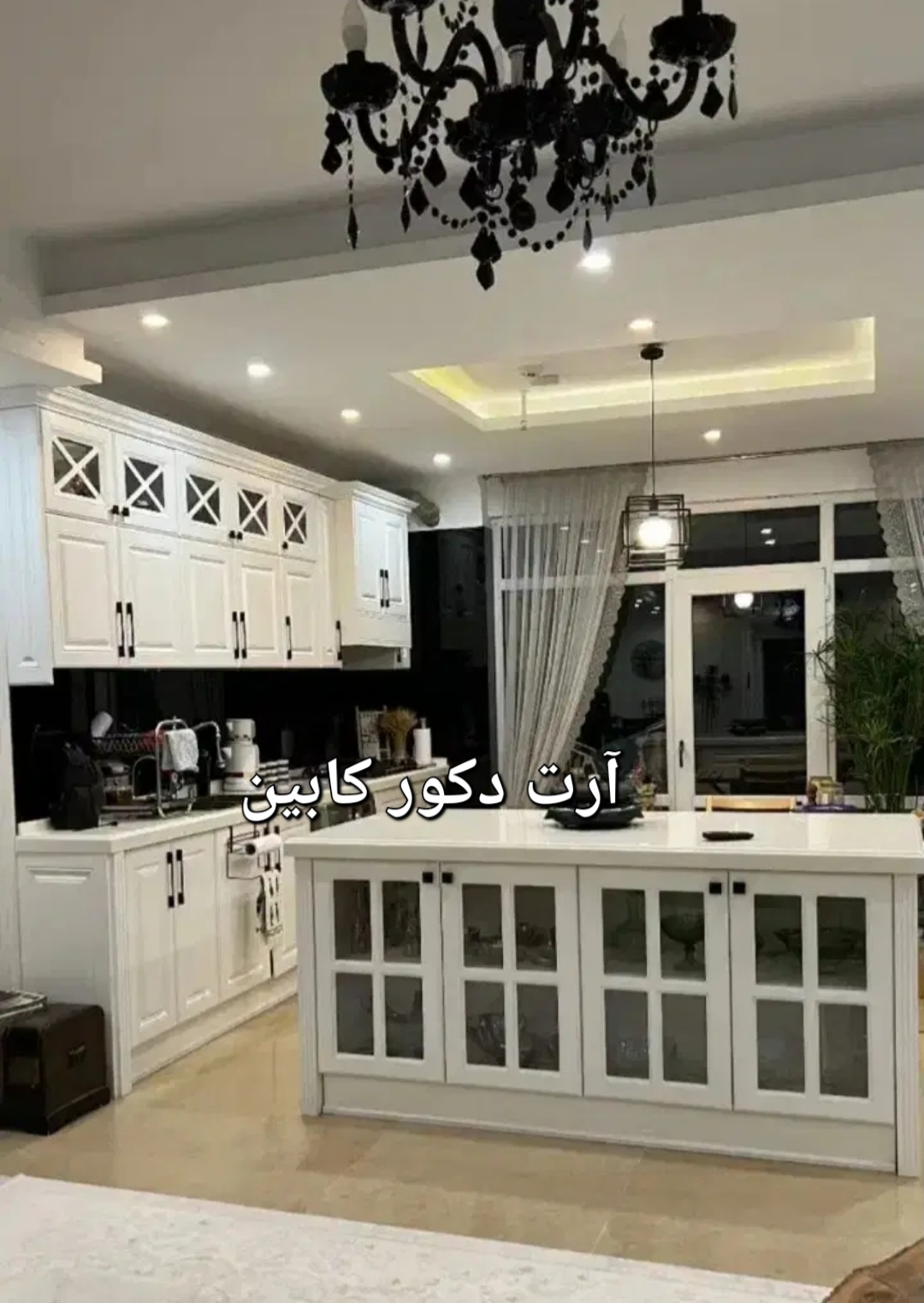 آرت دکور کابین. کابینت سفارشی نئوکلاسیک در تهران و کرج
