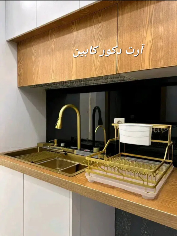 آرت دکور کابین. کابینت خاص وتک .هایگلاس براق وسوپرمات. نئوکلاسیک سفارشی ساخت. ام دی اف وفرامید در تهران و کرج.